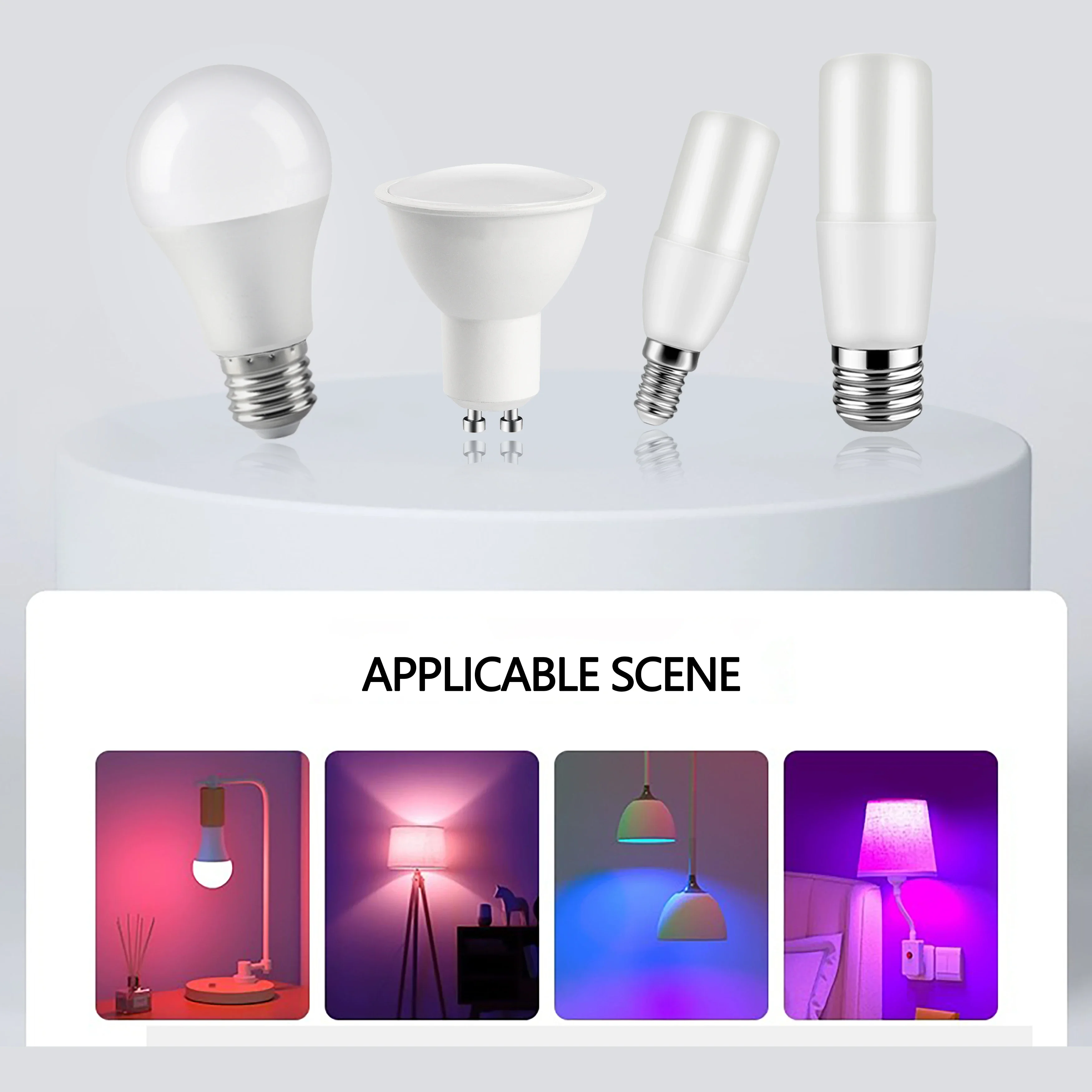 Colorful LED Spotlight Bulb for Festivals and Celebrations