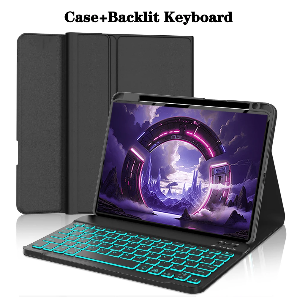 Premium Protective Case with Detachable Keyboard Cover and Pen Slot