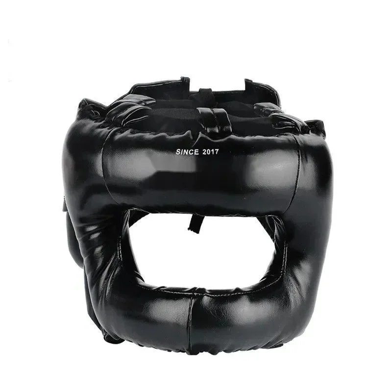 Cross Beam Enclosed Head Protection Nose Bridge Boxing And Fighting Helmet MMA Full Surround Training Protective Helmet