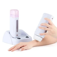 Electric Double Rolling Depilatory Waxing Machine Double Base Wax Heater Hair Removal Waxing Warmer Epilator for Whole Body 1