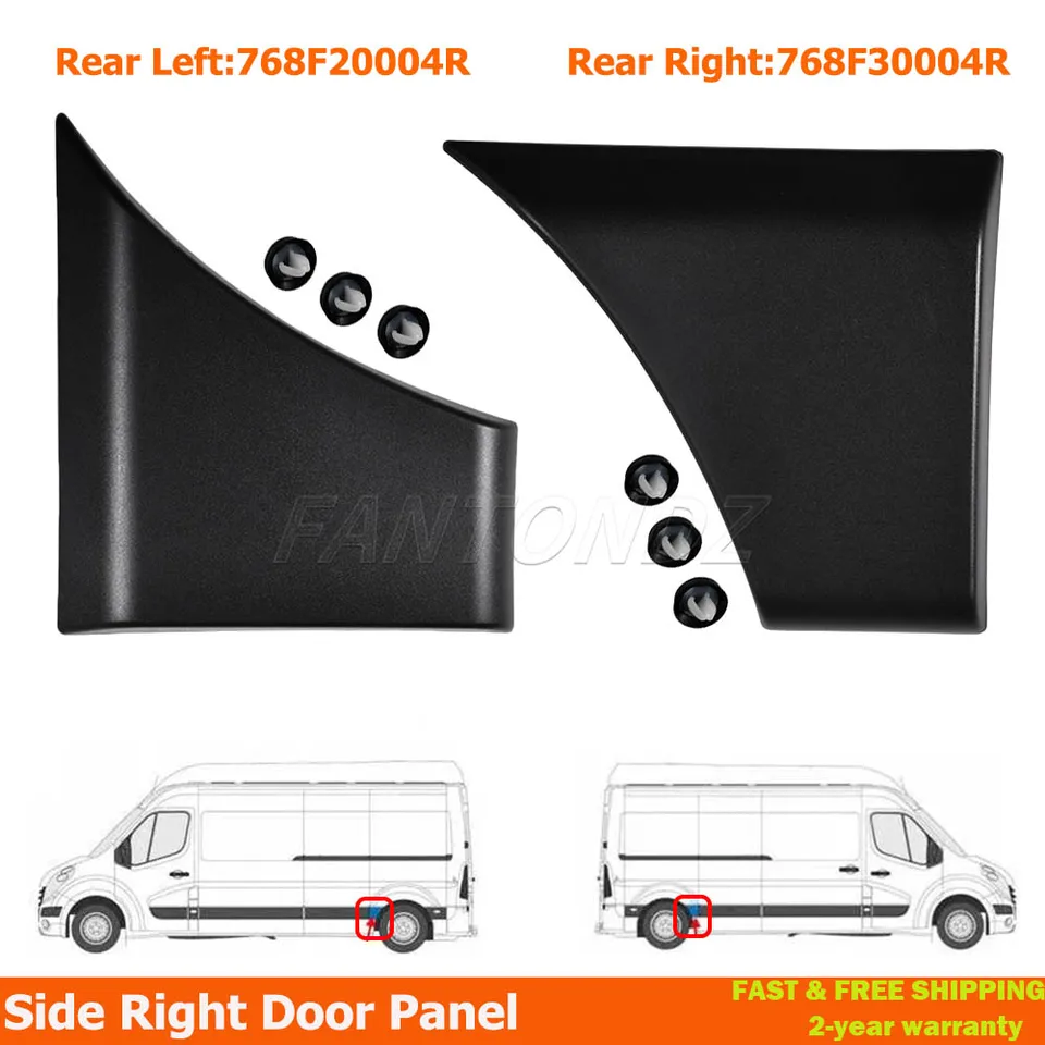 Tapa De Panel Izquierdo Posterior Para Renault Master 3, Opel Movano B Y Nissan NV400 - Repuesto De Calidad Garantizada
