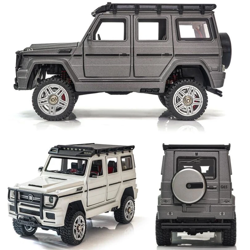 Whole Car lights Open Door Professional RC Truck Model 1:24 Full Scale 4WD Brake Function Simulation Interior MINI RC Car Toy 6