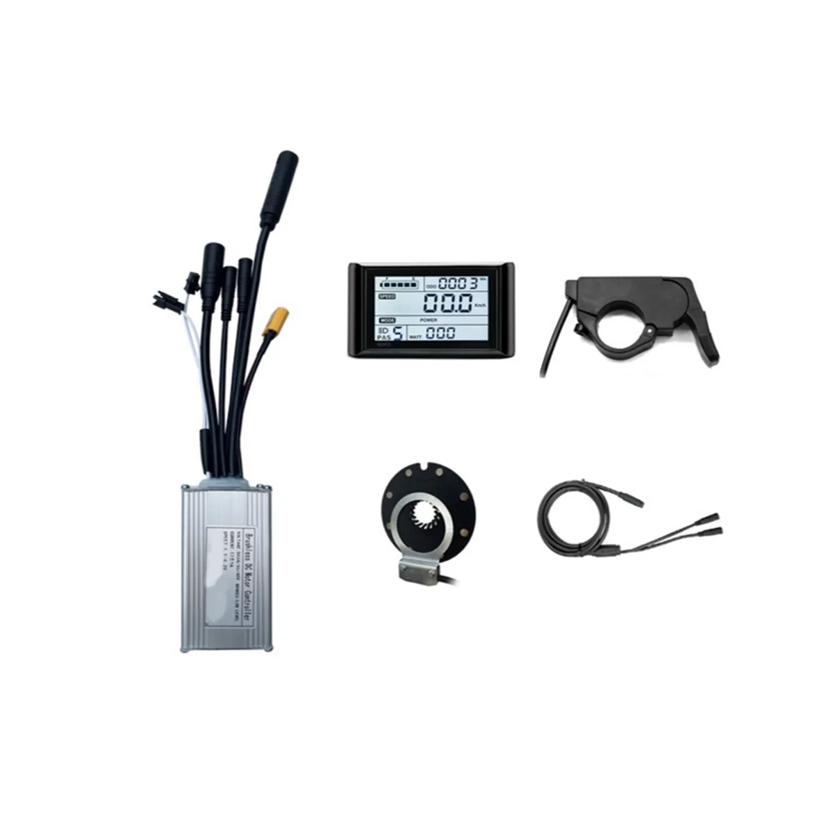 Sistema Di Controllo 17A 24V/36V/48V 250W/350W Motore Sw900 Con Controller Universale Piccolo Kit