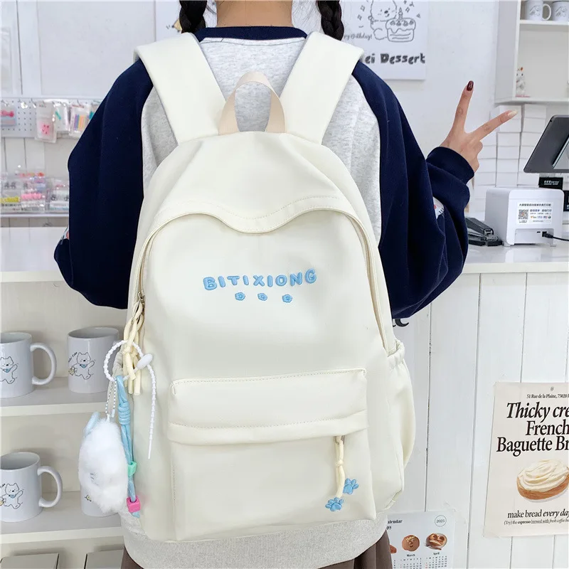 Children's Spring Outing Ultra-light Double-shoulder Backpack Primary School Students Trendy Schoolbags Outdoor Study Trip Backp 1
