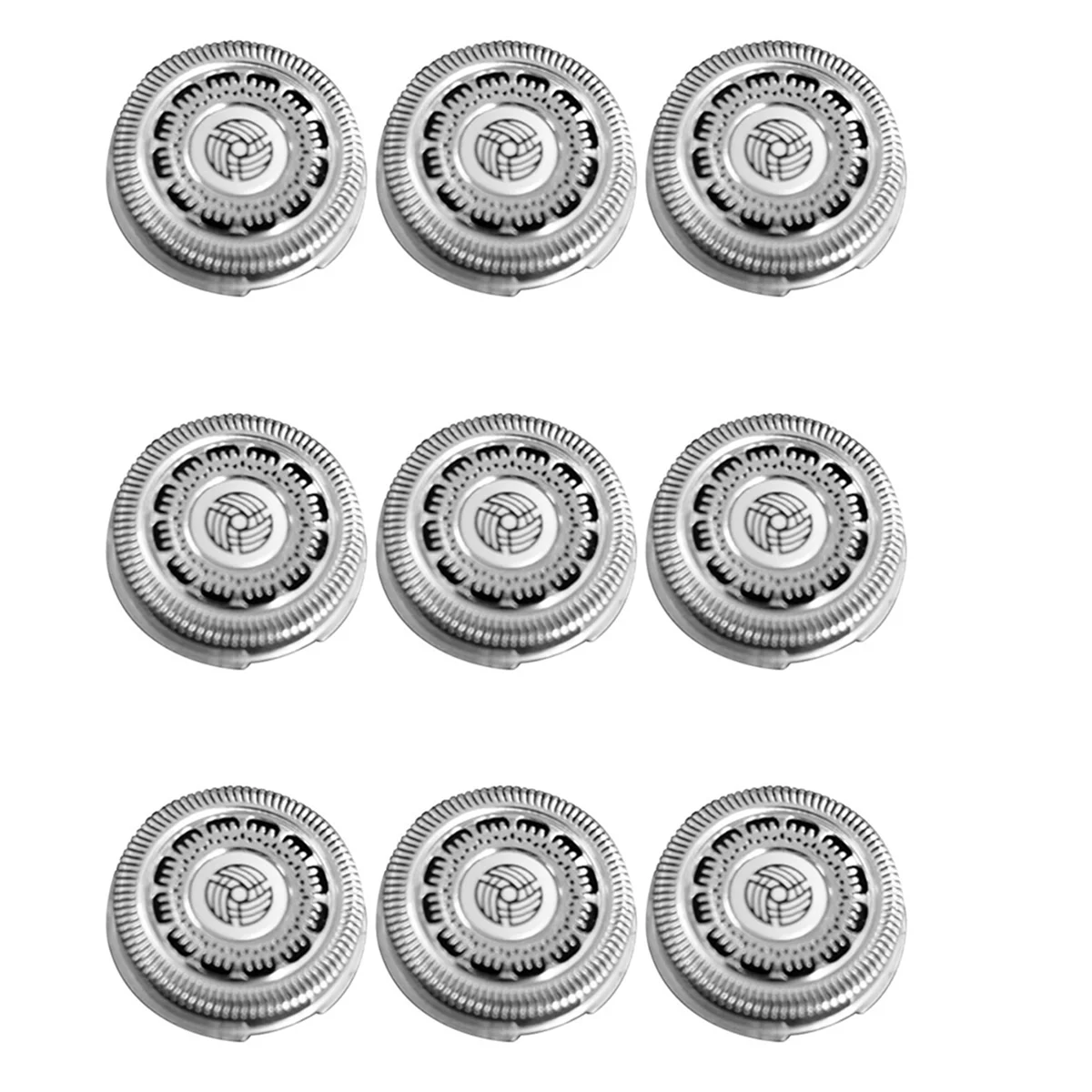 

9x Replacement Shaver Head for Philips Norelco 9000 Series S9031 S9721 S9321 S8950 S9000 S9311 S9321 S9511 S9531
