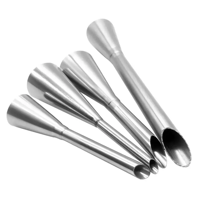 Cream Piping Tip 4pcs Macaron Piping Tip Anti Burst Frosting Non slip