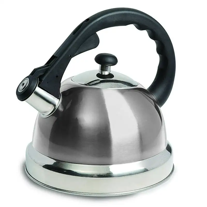 

2.2 Qt Stainless Steel Whistling Tea Kettle in Silver Tea kettle Kettle tea pot stainless Hervidor de agua electrico envio grati