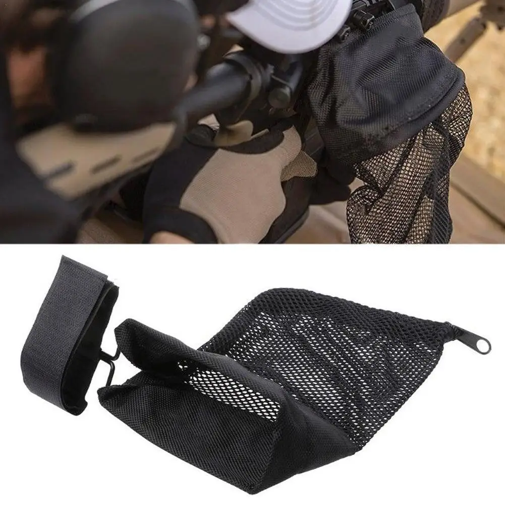 

Brass Catcher Tactical Mountable Brass Shell Catcher Quick Release Casing Catcher Zipper Bag Shell Case Nylon Mesh Collector