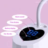 Wireless Nail Lamp LED UV Nail Dryer Rechargeable Auto Sensing Touch Control Fast Drying Nail Light 360° Bendable Table Lamp 6