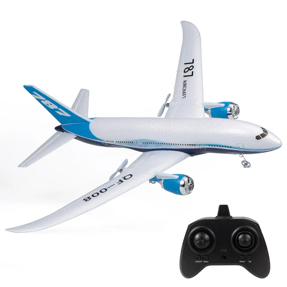 QF008 Boeing 787 Airplane Miniature Model Plane 3CH 2.4G Airplane Diecast Model Aviation Plane Collectible Toys for Boys 2