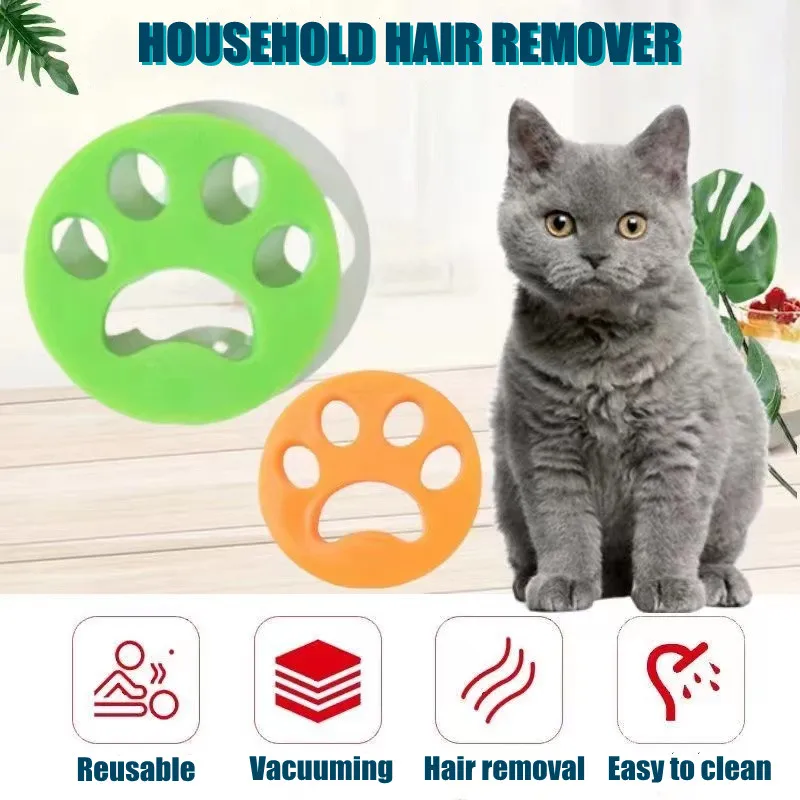 Kit De 10 Accessoires Anti-poils : Boules Lavage, Gant Et Brosse Pour Enlever Les Poils De Chat Et Chien – Réutilisables !