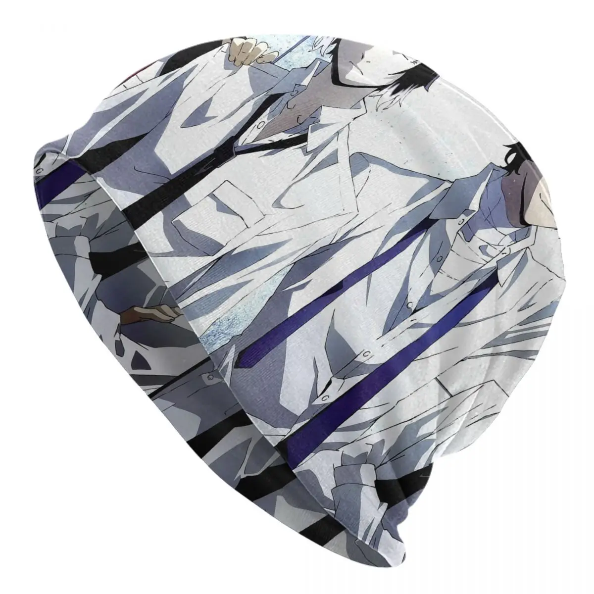 

Bonnet Hats Bungou Stray Dogs Anime Men Women's Thin Hat Together Autumn Spring Warm Cap Street Skullies Beanies Caps