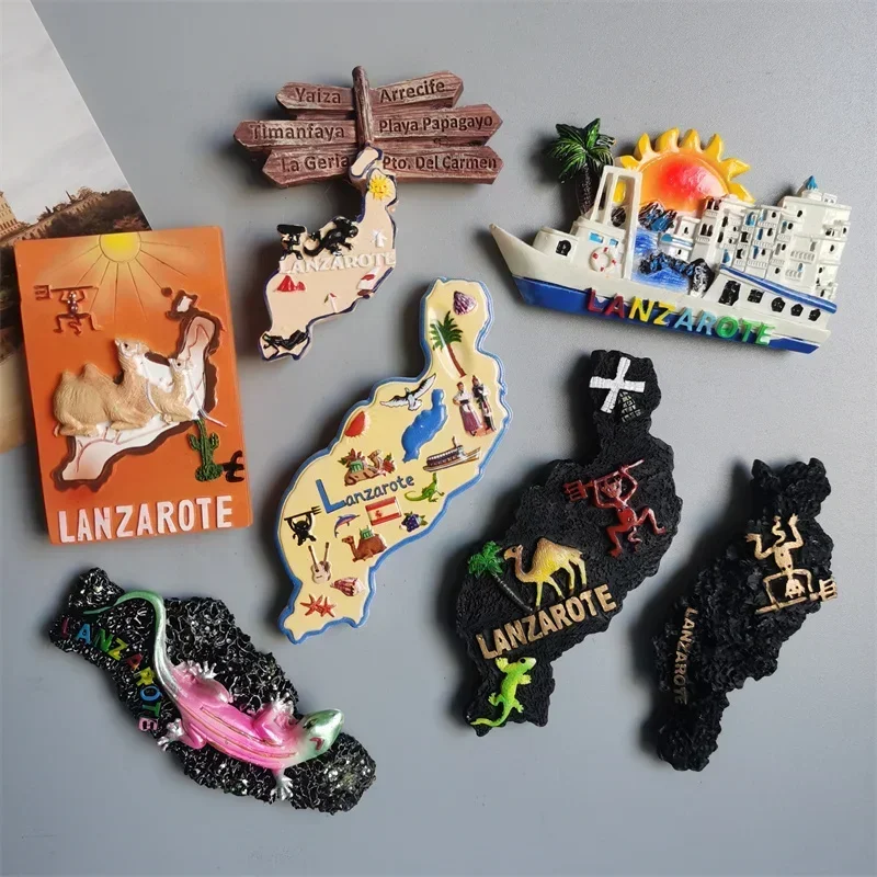 3D Mallorca Spanien Kühlschrank Kühlschrankmagnet Tourist Souvenirs Handgemachte Magnetische Aufkleber Home Küche Dekoration Reise Geschenk