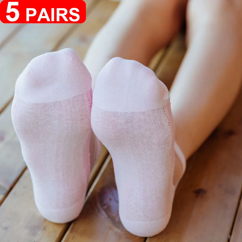 Women Silk Socks 5Pairs