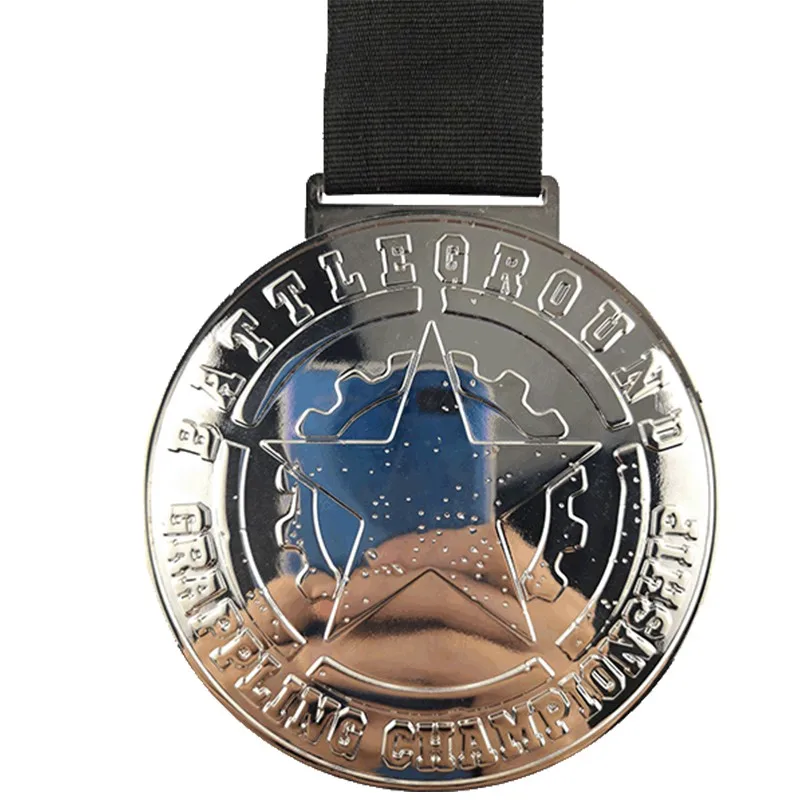 Sports Medal with ribbon--52mm diameter