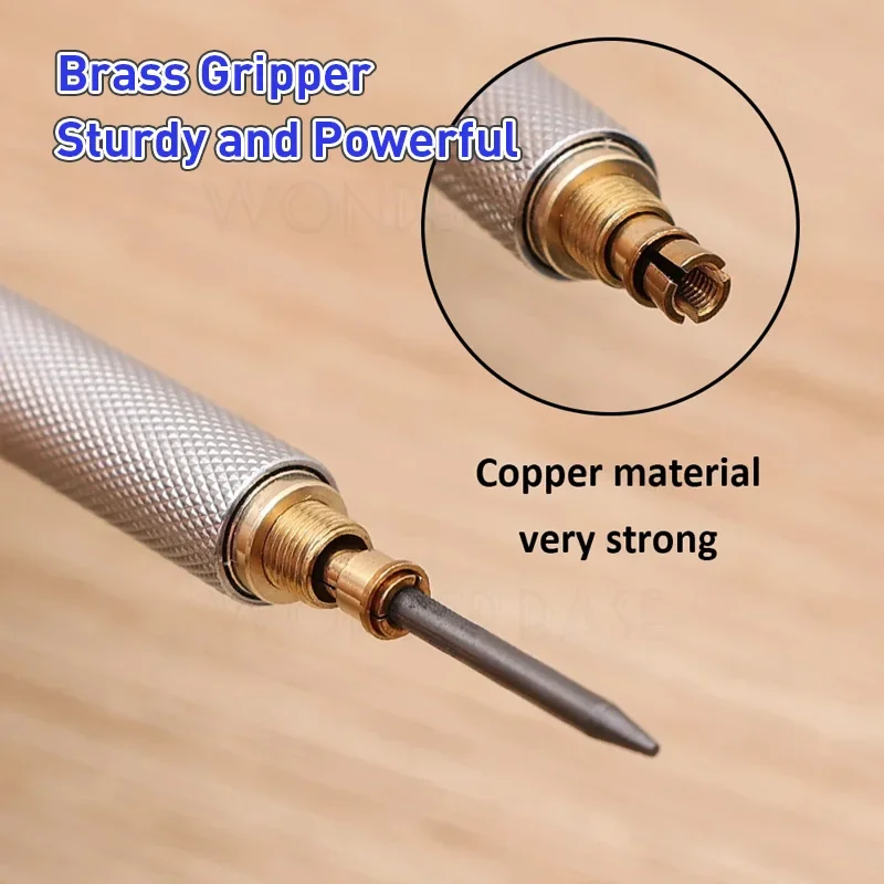Premium Full Metal Mechanical Pencil for Sketching and Drawing
