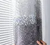 1PC New small fresh color gradient floral embroidery window screen 4