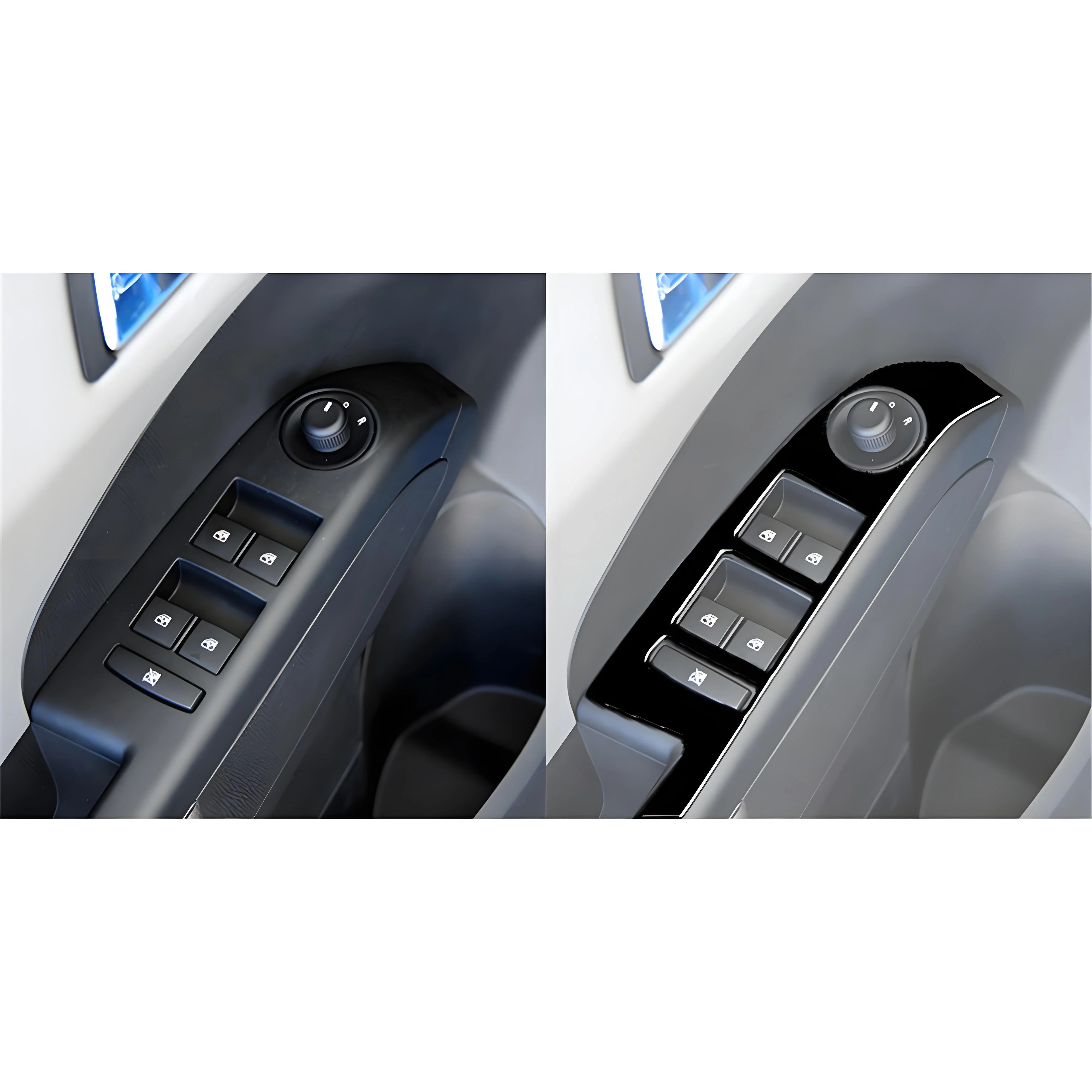 Chevrolet Sonic 용 제트 블랙 자동차 스티커 2012 2013 2014 2015 2016 자동차 인테리어 몰딩 커버 트림 장식 액세서리
