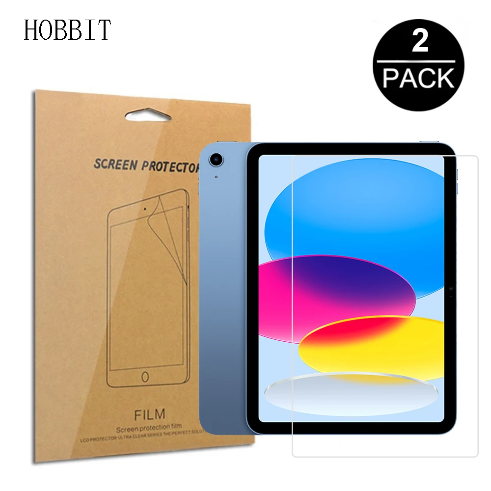 

2PCS Screen Protector For Apple IPAD 10 Ipad10 10.9inch Tablet Anti-scratch Cover Explosion-proof PET Protective Film Not Glass