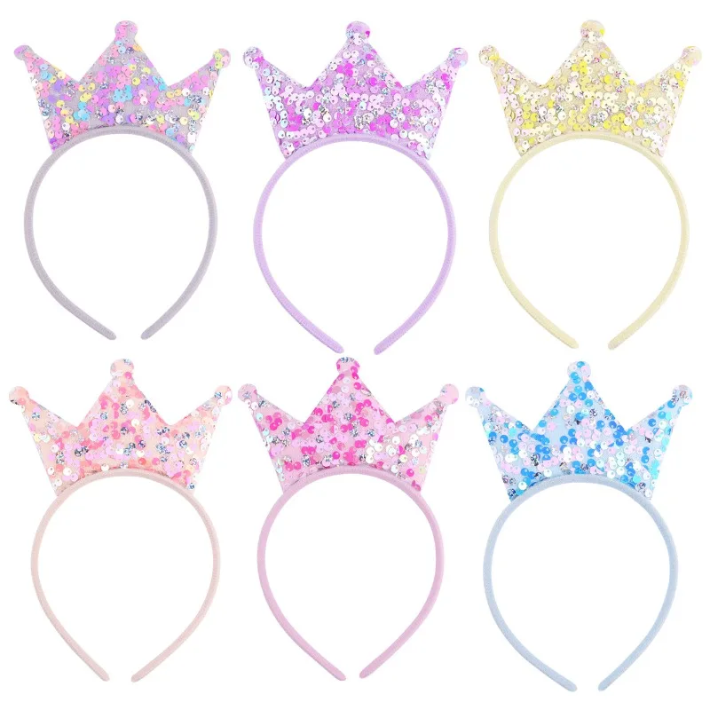 Juego De Varita De Princesa Con Diadema De Lentejuelas Y Corona – Accesorios De Fiesta Para Cumpleaños Y Disfraces