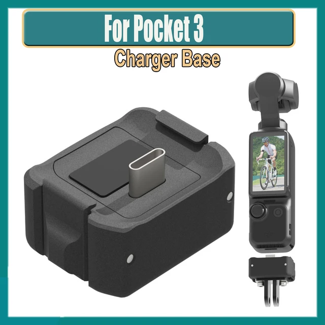 Airies de charge pour DJI Osmo Pocket 3, base de chargeur