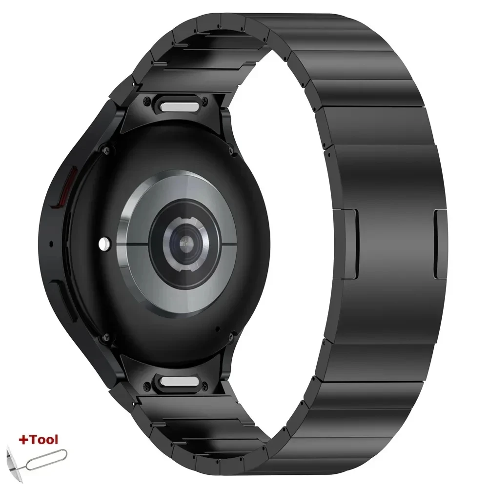 Titanium No Gaps Link Bracelet - Quick Fit Band Strap