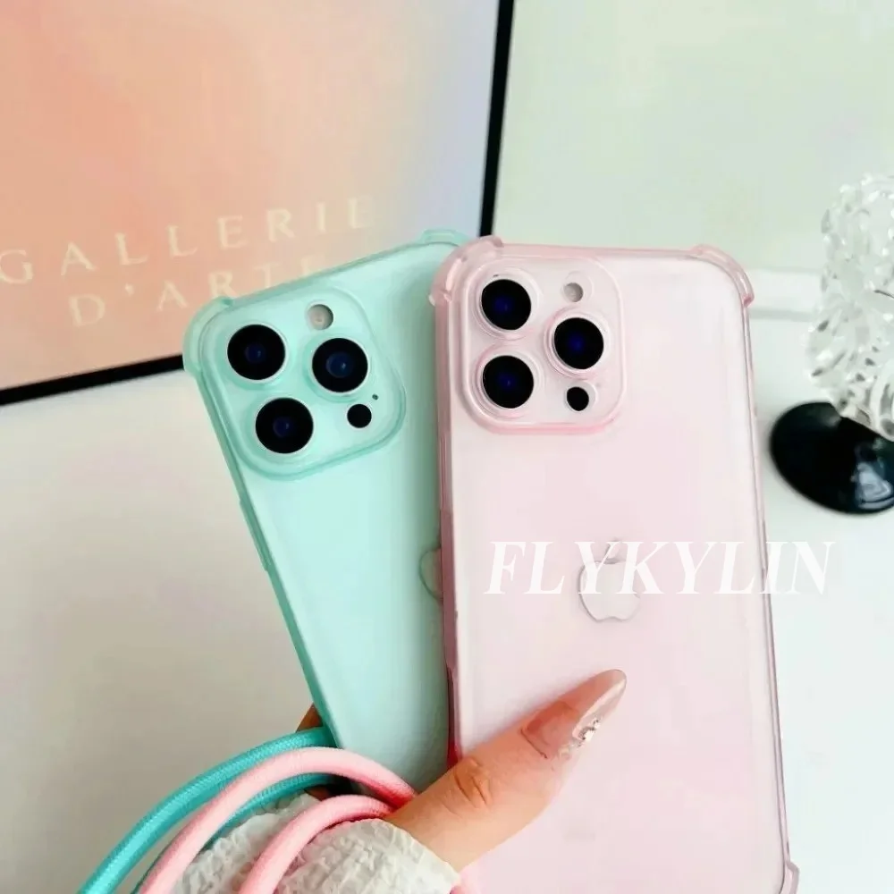 Enhanced Magnetic Rechargeable Matte Long Rope Phone Case