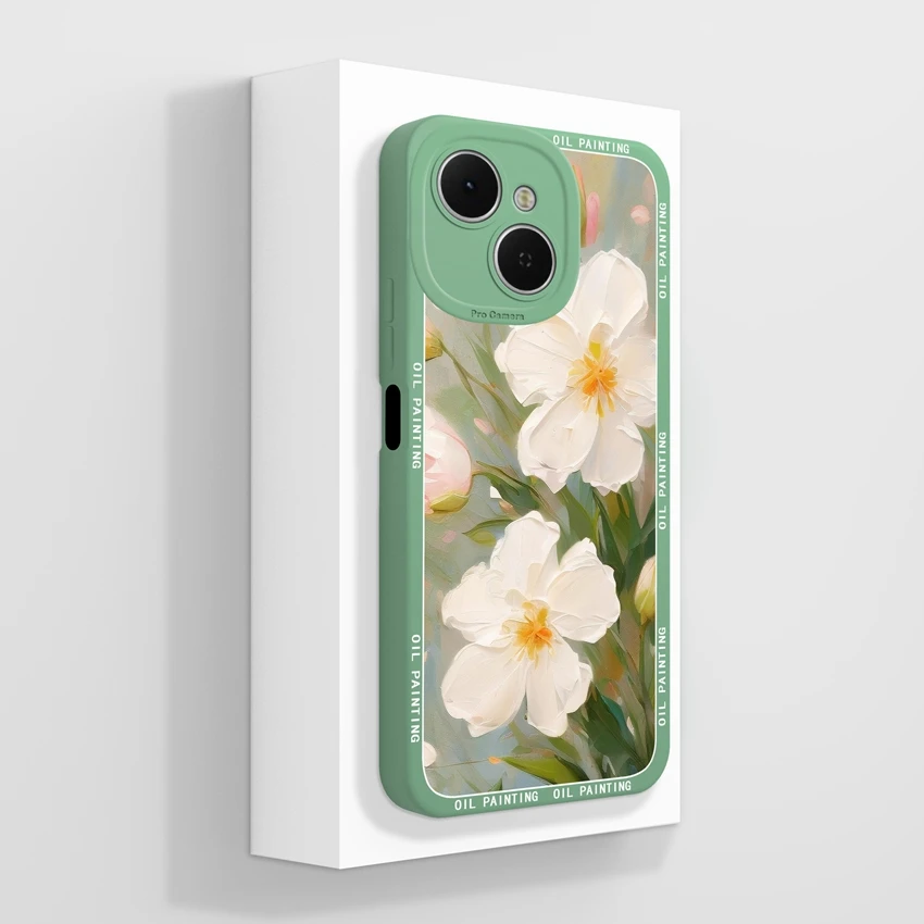 Cute Rabbit Shockproof Silicone Phone Case - Tecno Spark 40C