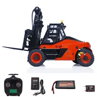 LESU 1/14 Hydraulic Heavy Forklift Aoue-LD160S Assemble Painted RTR Model Toy Electric Truck Radio Control for Boy Gift THZH1465 1