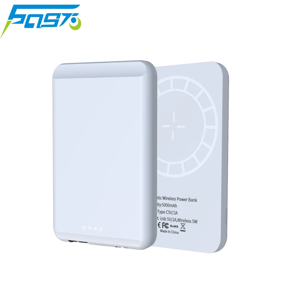 6097 Powerbank 5000mAh For iphone 13 Mini 13Pro 12Pro Max For Magsafe Magnetic Wireless Power Bank Mobile Phone External Battery anker powercore 20000