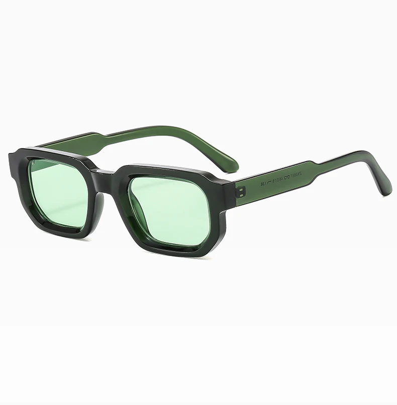 1/4 stücke Mode Kleine Rahmen Quadrat Sonnenbrille Frauen Mode Marke Sonnencreme Bunte Sonnenbrille Weibliche Einfache Stil Brillen – Detail 16