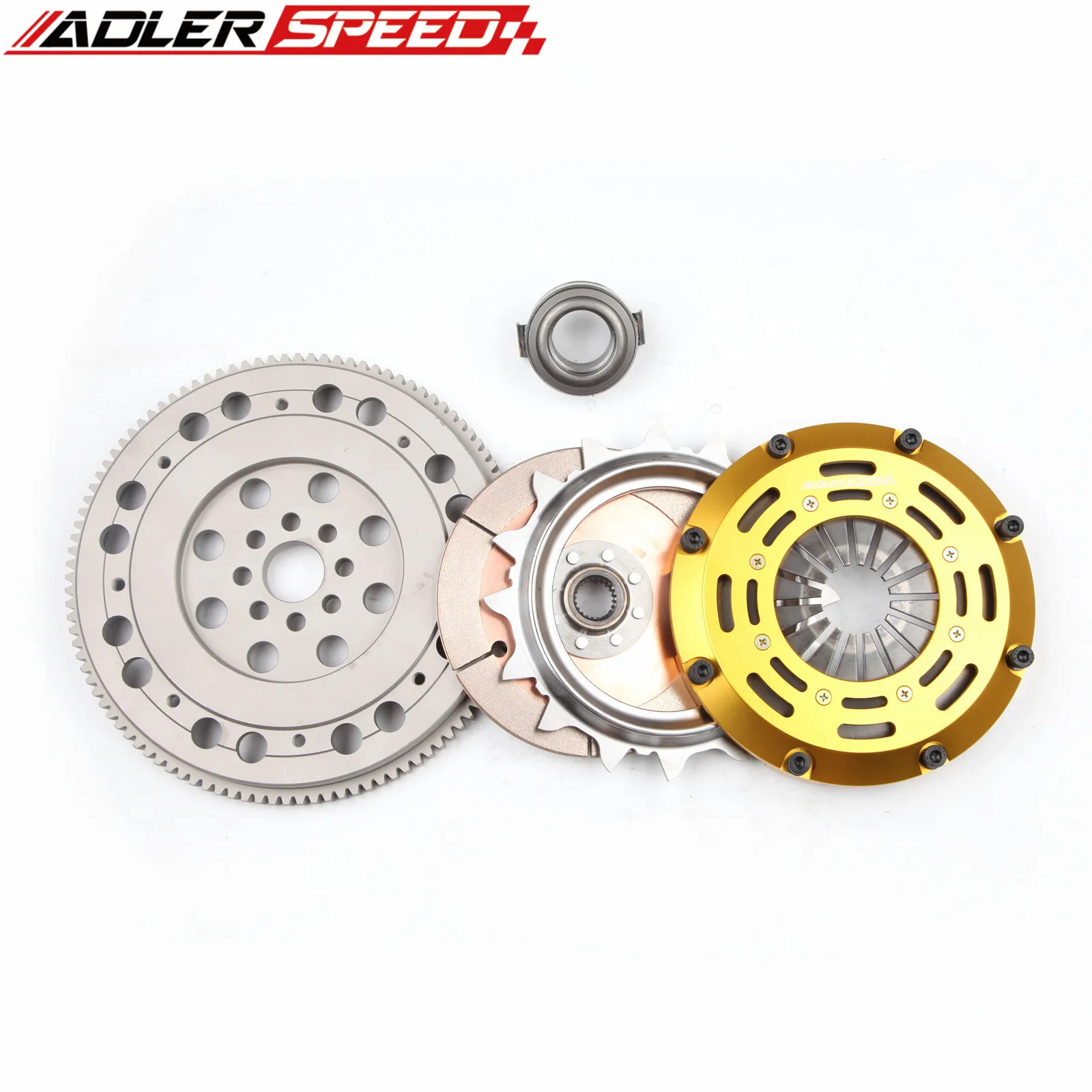 ADLERSPEED 7.25(185mm) 스프링/레이싱 클러치 키트 싱글/트윈/트리플 디스크 (토요타 코롤라/매트릭스/셀리카 GT 1.8L 1ZZ-FE 5단 변속기용)