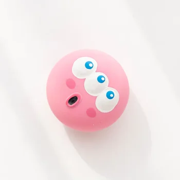 Funny Face Squeaky Dog Balls