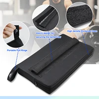 Square Hip Thrust Pad Protective Extra Thick foam pad for Barbell Weightlifting Hip Thrusts and Glute Bridges Workouts Home Gym 2