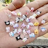 Sanrioed Hello Kitty DIY Nail Art Jewelry Decor Kawaii Kuromi Charms For Manicure DIY Nail Parts Rhinestone Toy Gift for Girls 4