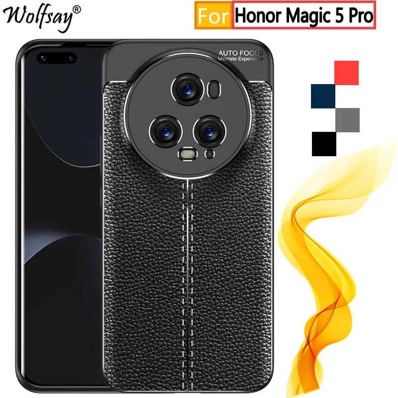 Per Honor Magic 5 Pro Custodia Per Honor Magic 5 Lite 5 Pro Custodia Antiurto In Gomma Custodia In Silicone Per Paraurti Per Honor Magic 5 Pro
