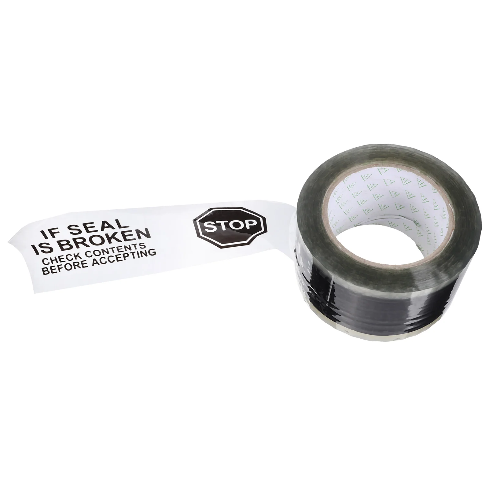 

Black Letter Tabs Stop Sign Sealing Tape Opp Packing Supplies for Small Business