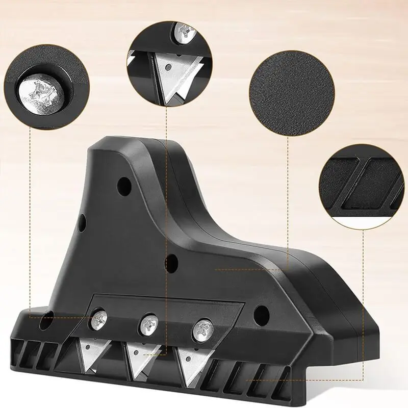 Quick Edge Trimming Chamfer Plastic Plasterboard Gypsum Board Drywall Edge Fixture Router Bit Sets Planning Tool Wood Plane woodworking hand tools wood trimming tool