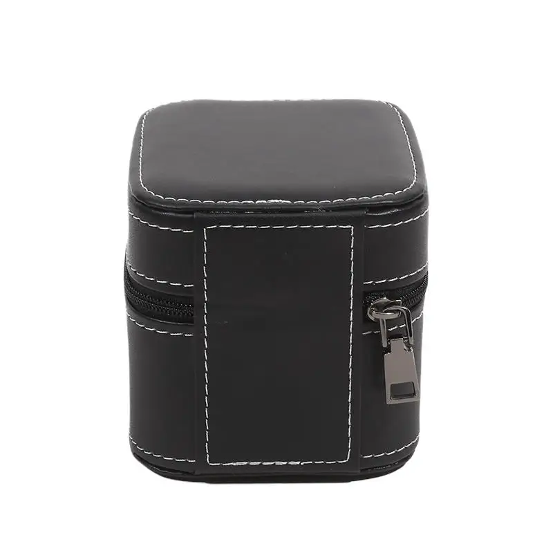 Travel Watch Case ⌚ Single Watch Case – Leather Watch Travel Case with Removable Cushio... - SKU TWC01106 - UGI Packaging