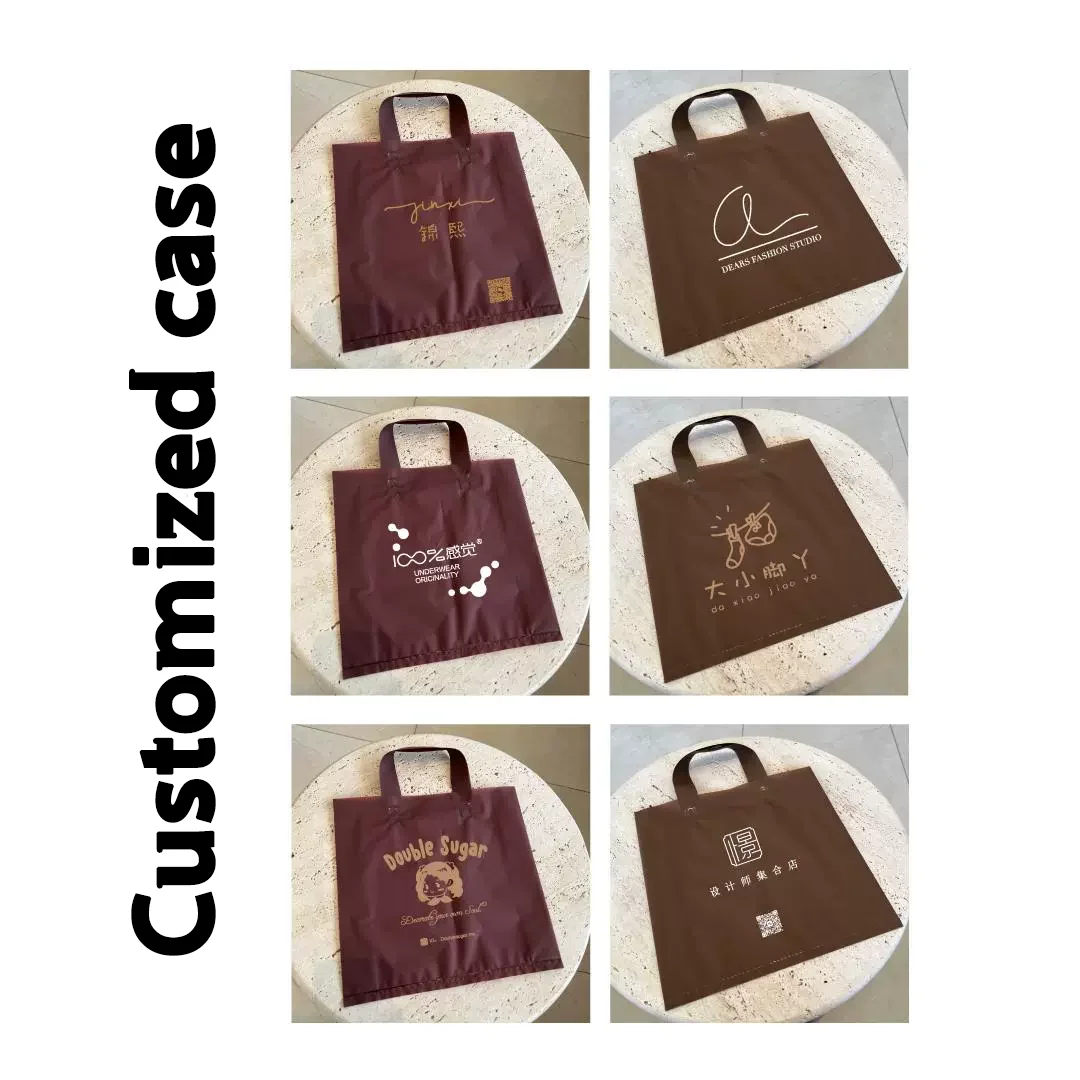 50 PCS Matte Tote Bags Clothing Store Gift Bags Event Planning Tote Party Holiday Gift Printable