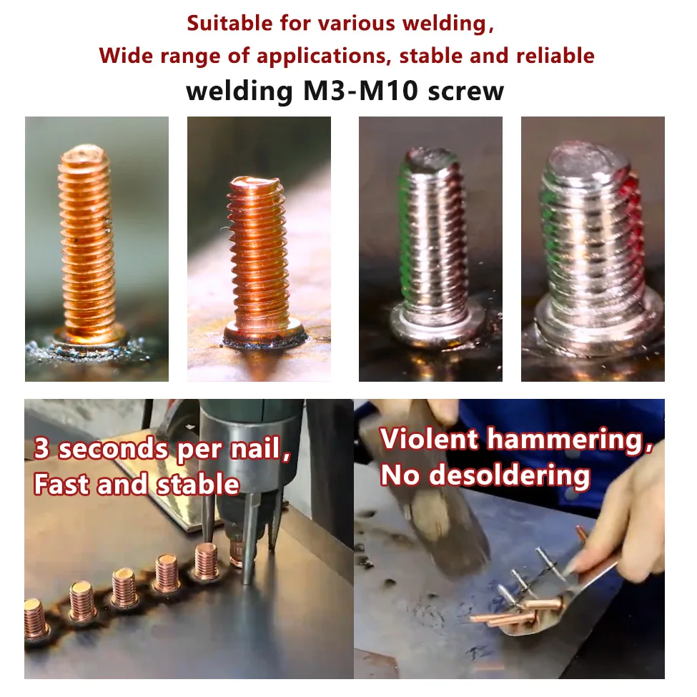 RSR1600/2500 capacitor energy storage bolt welding machine bolt label welding machine air duct insulation nail seed welding mach 2