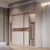 Modern Style Wardrobe, Solid Wood, Sliding Door Wardrobe, Customizable, Quality Hardware, Suitable for Bedroom Hotel 3 Modern Style Wardrobe, Solid Wood, Sliding Door Wardrobe, Customizable, Quality Hardware, Suitable for Bedroom Hotel 3