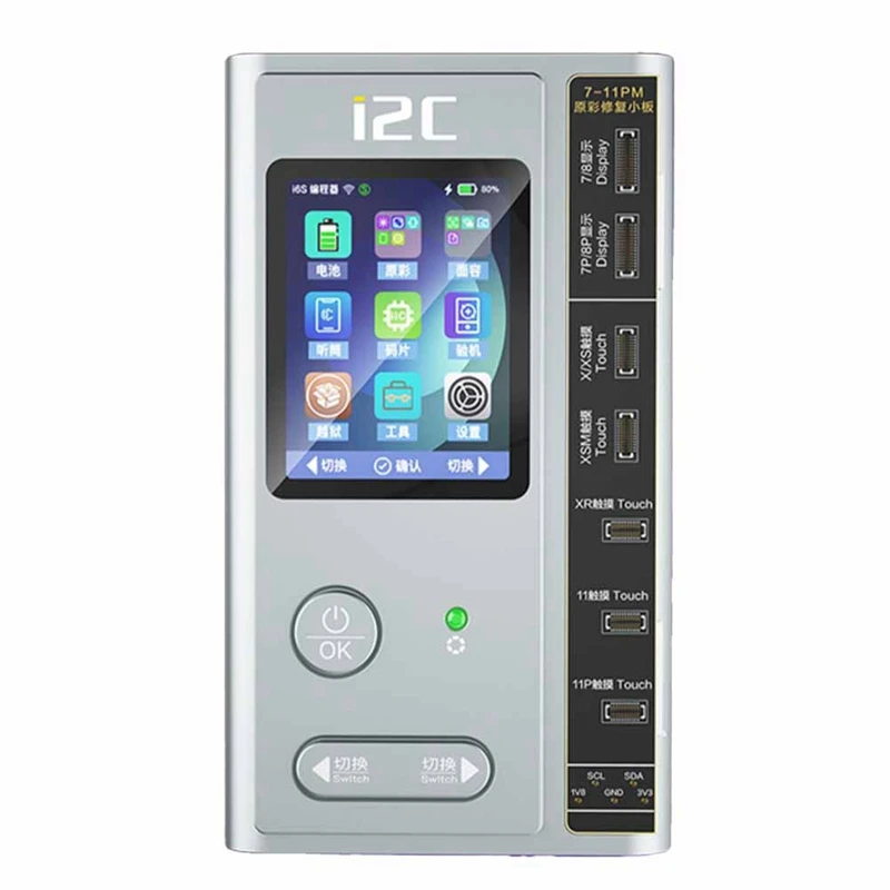 

Программатор умный для Iphone 6-13 Promax, программатор с функцией True Tone и разблокировкой по лицу, оригинальный цвет, 1 комплект