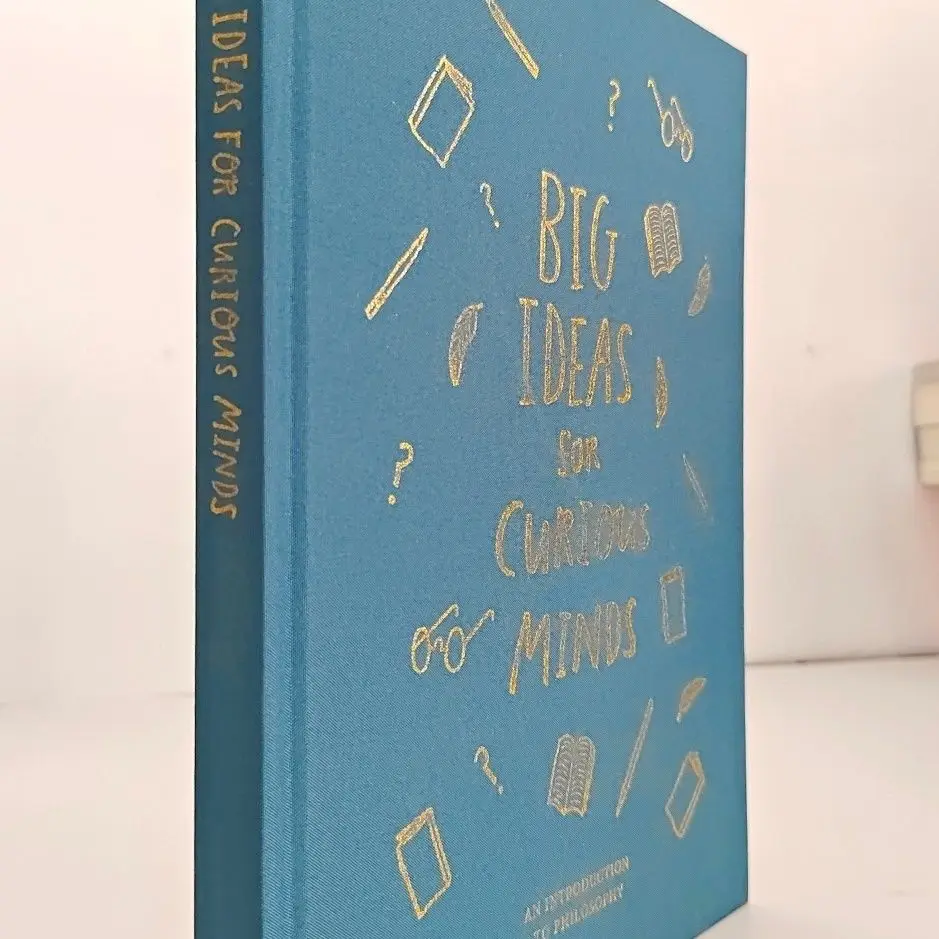 

Big Ideas for Curious Minds: An Introduction To Philosophy (Hardcover Edition)Youth Social Sciences book children's english book