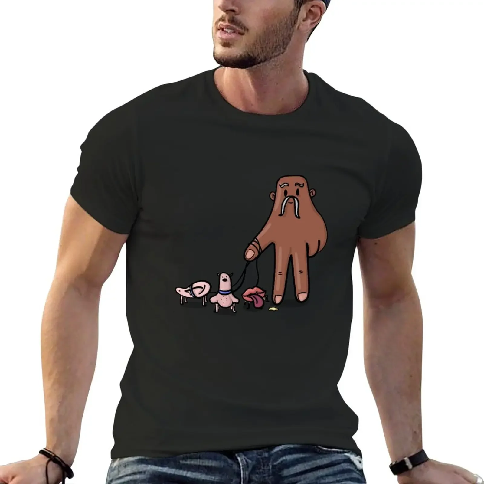

Go walkies T-Shirt boys whites anime men graphic t shirts