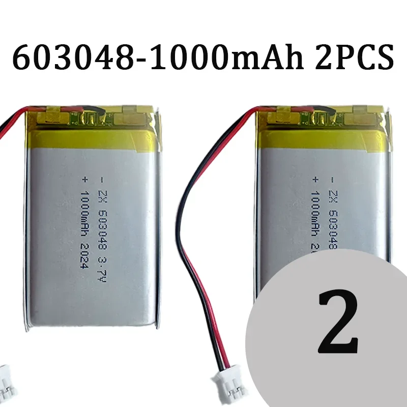 Batterie Drone 3,7V 1000mAh Li-Po Lot 1-10 Pcs