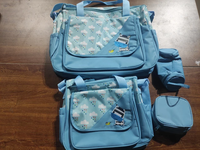 Ensemble De Sacs De Maternité Pour Maman, 5 Pièces, Sac À Langer De Grande  Capacité, Sac De Voyage Multifonctionnel Pour Soins De Bébé, Sac À La Mode  Pour Femmes, Nouvelle Collection 