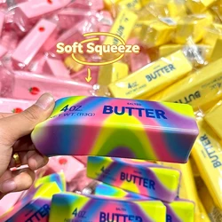 Butter Chocolate Anti - Stress Squishy Toy - Soft Sensory Fidget Gift (Colorful A)
