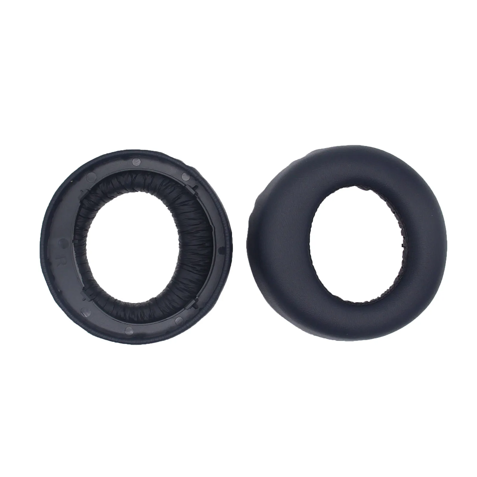 1 Pair Protein Leather Ear Pads Headphone Earpads Replacement Ear Pads Cushions Cover Earmuff for PS5 Pulse 3D Wireless Headset