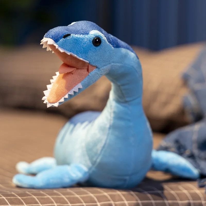 Legend Simulation Plesiosaurus Dinosaur Plush Toys Real Life